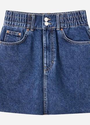 Идеальная джинсовая юбка, юбка pull & bear