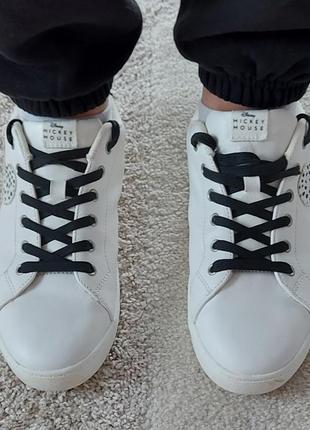 Шкіряні кросівки mickey mouse