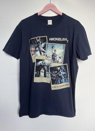 Футболка мерч музичного гурту nickelback