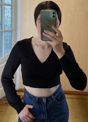 Кофта, светр, кардиган, джемпер, пуловер, чорний, стильний, модний, брендовий, трендовий, класичний, вінтажний, h&m.