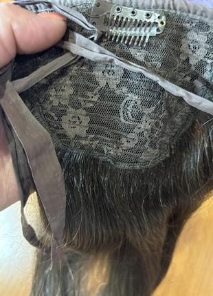 Хвост с натуральных волос.