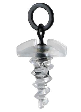 Винт фиксатор для насадок с кольцом w4c bait screw with ring 10 шт