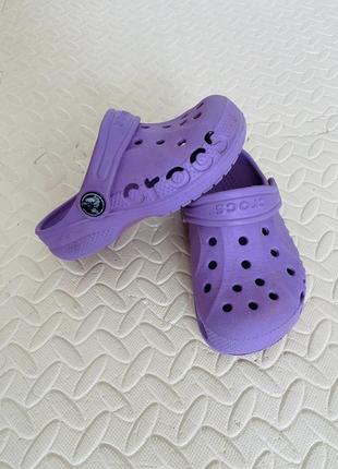 Кроксы crocs (оригинал) на девочку, размер c8-9