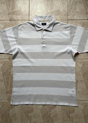 Поло y2k retro vintage designer burberry london golf striped polo1 фото