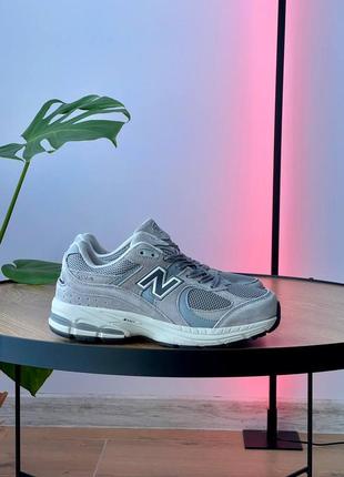 Нью беленс кросівки new balance 2002r light grey5 фото