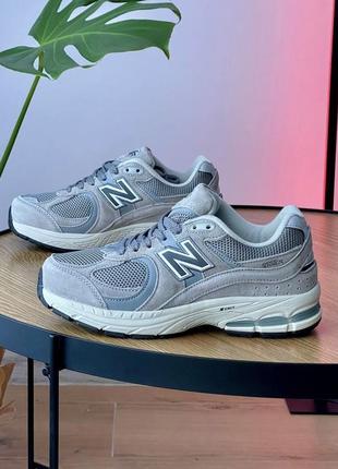 Нью беленс кросівки new balance 2002r light grey