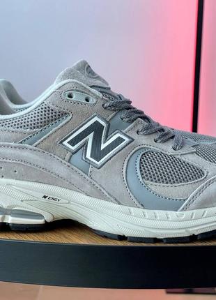 Нью беленс кросівки new balance 2002r light grey9 фото