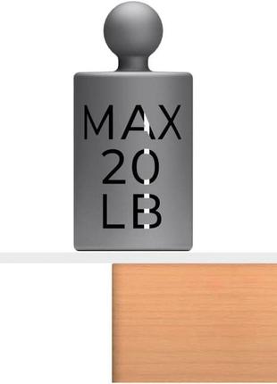 Настенная полка fytz design white - набор из 2 плавающих полок - современные...