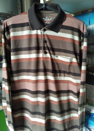 Поло мужское,длинный рукав.производство оаэ.