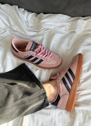 Жіночі кросівки adidas spezial handball pink8 фото