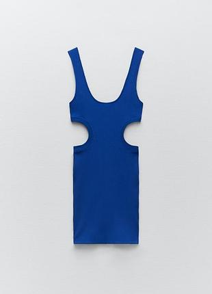 Сукня в рубчик zara ( р.s)