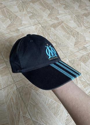 Кепка retro vintage adidas fc marseille cap football jersey 20101 фото