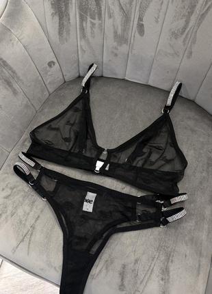Комплект белья в стиле victoria’s secret