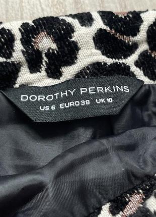 Твідова спідниця dorothy perkins. леопардовий принт розмір s-m5 фото