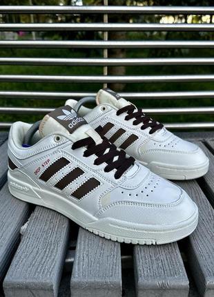 Кросівки adidas dropstep (white olive)7 фото