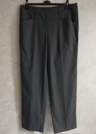 Жіночі штани bandolera uk20 52-54р., поліестр з віскозою, сірі1 фото