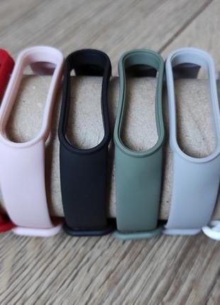 Силіконовий ремінець браслет для xiaomi mi band 5 miband