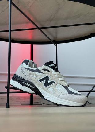 Нью беленс кросівки new balance 990v3 x teddy santis moonbeam2 фото