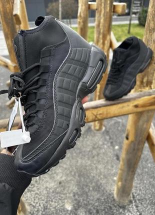 Термо кросівки nike air max 95 sneakerboot6 фото