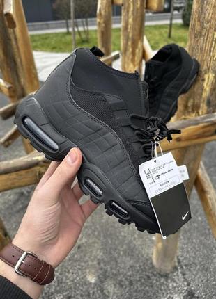 Термо кросівки nike air max 95 sneakerboot7 фото