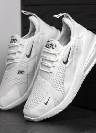 Чоловічі сітчасті, білі, стильні кросівки nike. від 40 до 44 рр. 2304 кк демісезонні2 фото