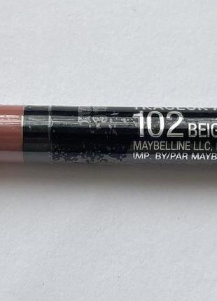 Олівець для губ maybelline new york color sensational shaping lip liner7 фото