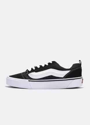 Vans knu-skool "black white" 43