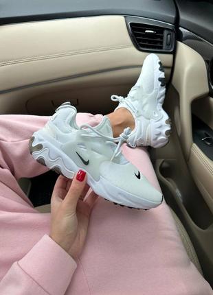 Жіночі кросівки nike react presto white