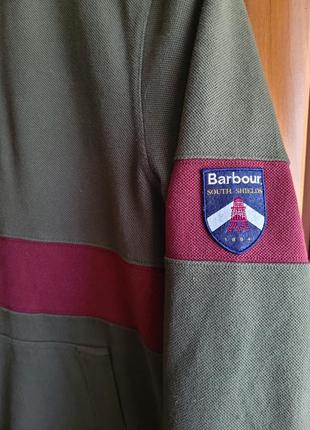 Чоловіча брендова тепла толстовка від barbour р  m3 фото