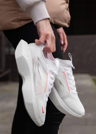 Кросівки високої якості в стилі nike vista lite white red7 фото