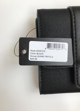 Кошелёк женский guess оригинал quinn trifold wallet черный гесс6 фото