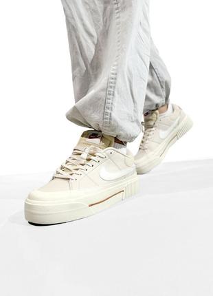 Nike court legacy beige 362 фото