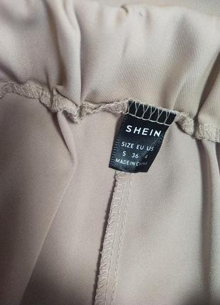 Женский костюм блейзер и шорты shein3 фото