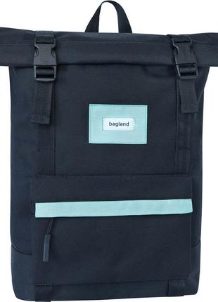 Рюкзак роллтоп bagland holder 25 л. черный