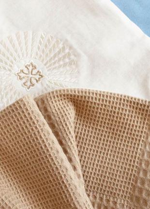 Крыжма плед для крещения младенцев3 фото