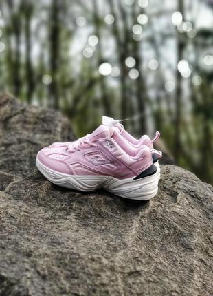 Женские кроссовки nike m2k tekno pink10 фото