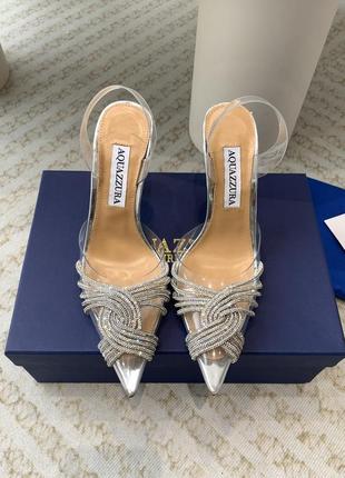 Туфли босоножки на каблуке aquazzura