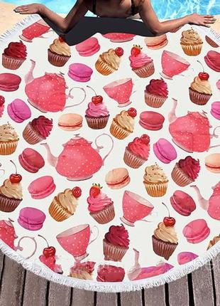 Рушник коврик підстилка на пляж