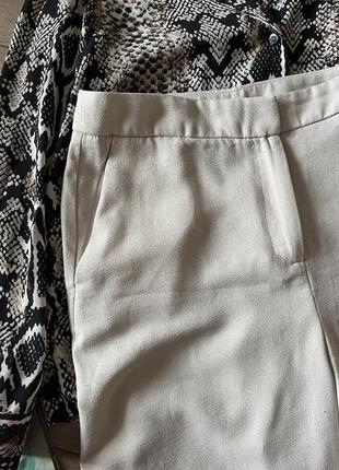 Кюлоти штани брюки широкі укорочені5 фото