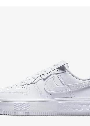 Лимитированные кроссовки nike air force 1 react fontanka sneakers white