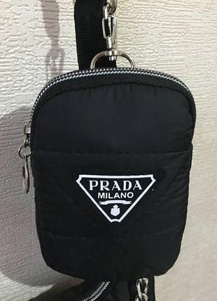 Сумка з монетницей прада prada2 фото