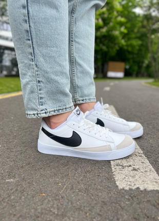 Мужские кроссовки nike blazer low vintage white