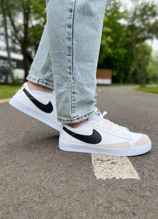 Мужские кроссовки nike blazer low vintage white8 фото