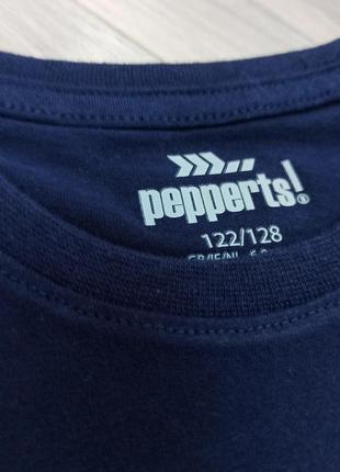 Футболка базовая однотонная pepperts 122/128 см2 фото