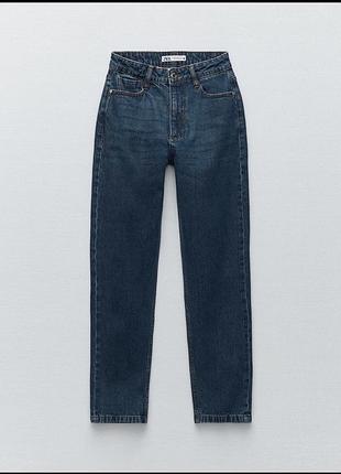 Джинсы zara mom fit 36 (26)
