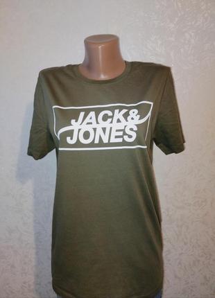 Футболка женская jack & jones, базовая серая футболка оверсайз, женская одежда
