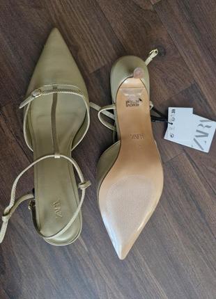 Слінгбеки zara нат шкіра