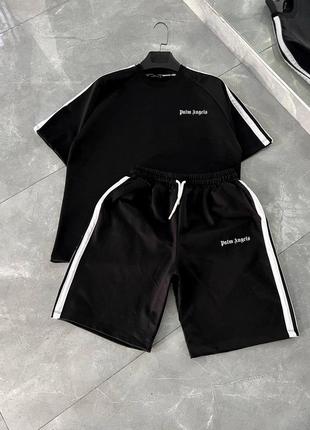 Комплект футболка + шорти палм енджелс palm angels