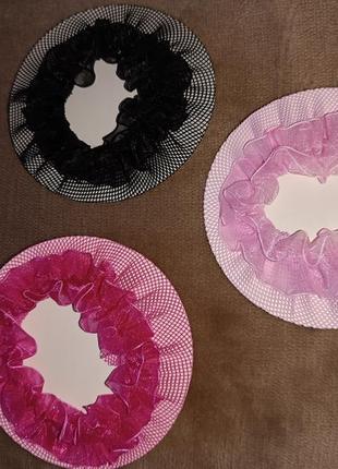 Чехол снуд резинка сеточка для волос для гульки