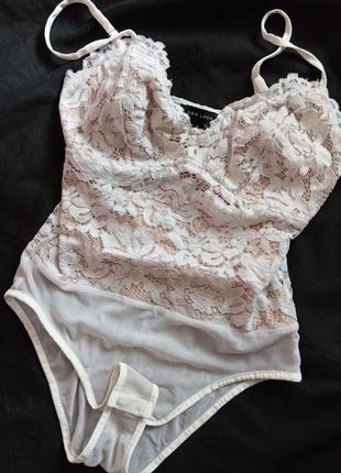 Боди кружевесная сетка